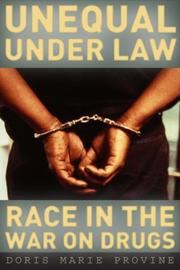 Cover of Unequal under Law by Doris Marie Provine