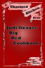 Front cover of Judi Strauss' Big Red Cookbook by Judi Strauss