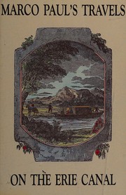 Front cover of Marco Paul's voyages & travels: Erie Canal by Jacob Abbott
