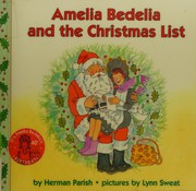 Front cover of Amelia Bedelia and the Christmas list by Herman Parish