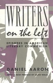 Cover of Writers on the left by Aaron, Daniel