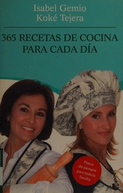 Front cover of 365 recetas de cocina para cada día by Isabel Gemio