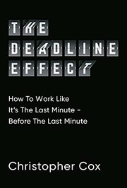 Cover of Deadline Effect by Christopher Cox