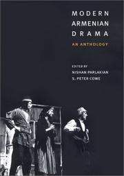 Front cover of Modern Armenian drama by S. Peter Cowe
