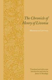 Front cover of Origines Livoniae sacrae et civilis by Henricus de Lettis