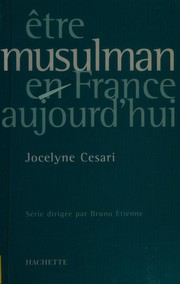 Cover of Être musulman en France aujourd'hui by Jocelyne Cesari