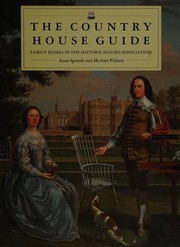 Front cover of The country house guide by Anna Sproule