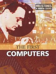 Cover of The First Computers by Guy de la Bédoyère