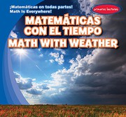 Front cover of Matemáticas Con El Tiempo / Math With Weather by Rory McDonnell