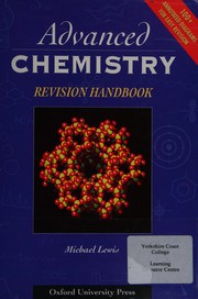 Front cover of Advanced Chemistry Revision Handbook by Michael Lewis