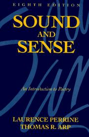 Front cover of Sound and sense by Laurence Perrine
