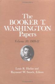 Front cover of The Booker T. Washington papers by Booker T. Washington