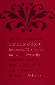 Cover of Emotionaliteit by Johanna C. van Moosel