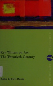 Cover of Key writers on art by Chris Murray