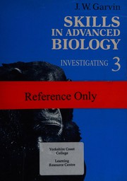 Front cover of Skills in advanced biology by Wilbert Garvin