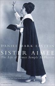 Cover of Sister Aimee by Daniel Mark Epstein