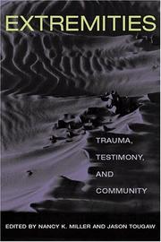 Cover of Extremities by Nancy K. Miller