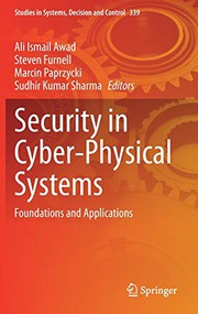 Cover of Security in Cyber-Physical Systems by Ali Ismail Awad