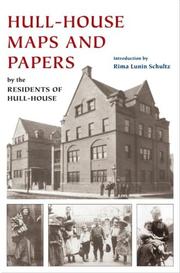 Cover of Hull-House maps and papers by Rima Lunin Schultz