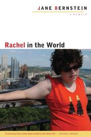 Front cover of Rachel in the world by Jane Bernstein