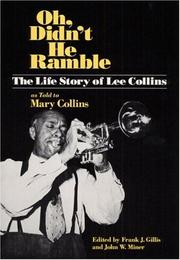 Cover of Oh, didn't he ramble by Lee Collins