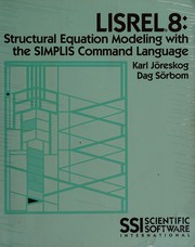 Cover of LISREL 8 by K. G Jöreskog