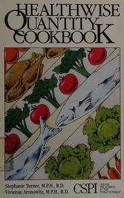 Front cover of Healthwise quantity cookbook by Stephanie Turner