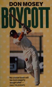 Cover of Boycott by Don Mosey