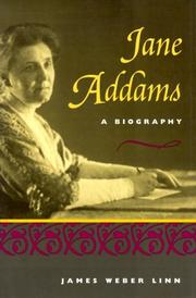 Cover of Jane Addams by James Weber Linn