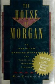Front cover of The House of Morgan by Ron Chernow
