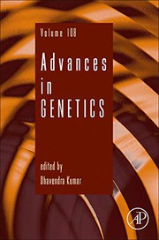 Cover of Advances in Genetics by Dhavendra Kumar