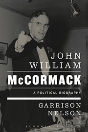 Cover of John William McCormack by Garrison Nelson