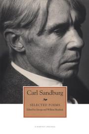 Front cover of Poems by Carl Sandburg