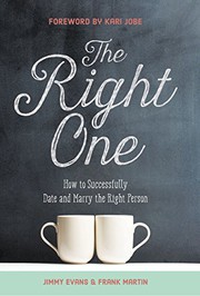 Front cover of The Right One by Jimmy Evans