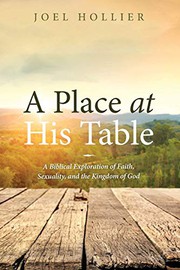 Front cover of A Place at His Table by Joel Hollier