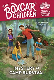 Front cover of Mystery at Camp Survival by Gertrude Chandler Warner