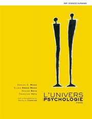 Front cover of L'UNIVERS DE LA PSYCHOLOGIE 2E + MONLAB 12M by Samuel E. WOOD