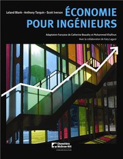 Front cover of Economie pour ingénieurs by Leland Blank