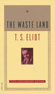 Front cover of The Waste Land by T. S. Eliot
