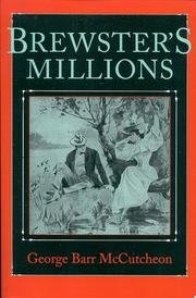 Cover of Brewster's millions by George Barr McCutcheon