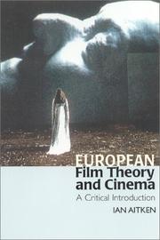 Front cover of European film theory and cinema by Ian Aitken