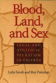 Front cover of Blood, land, and sex by Lyda Favali
