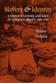 Front cover of Slavery and Identity by Mieko Nishida