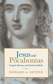 Front cover of Jesus and Pocahontas by Howard A. Snyder
