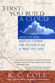 Cover of First you build a cloud by K. C. Cole