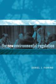 Cover of The New Environmental Regulation by Daniel J. Fiorino