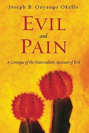 Cover of Evil and Pain by Joseph B. Onyango Okello