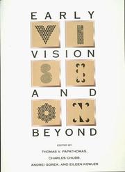 Cover of Early vision and beyond by Thomas V. Papathomas