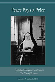 Front cover of Peace pays a price by Dorothy A. Vidulich
