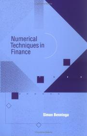 Cover of Numerical techniques in finance by Simon Benninga